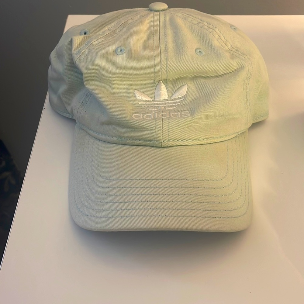 Adidas sea foam green hat